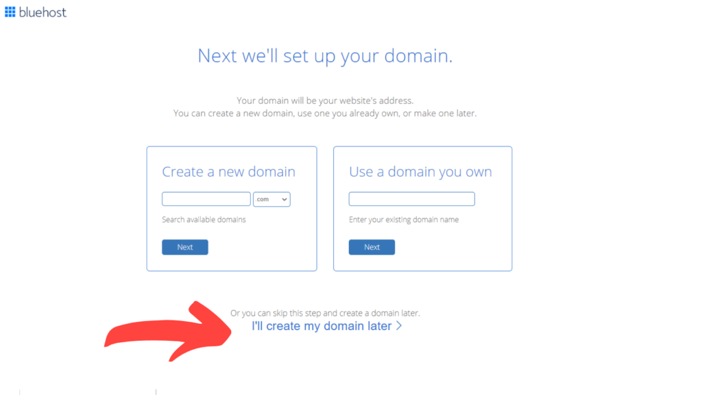 how to buy hosting at Bluehost